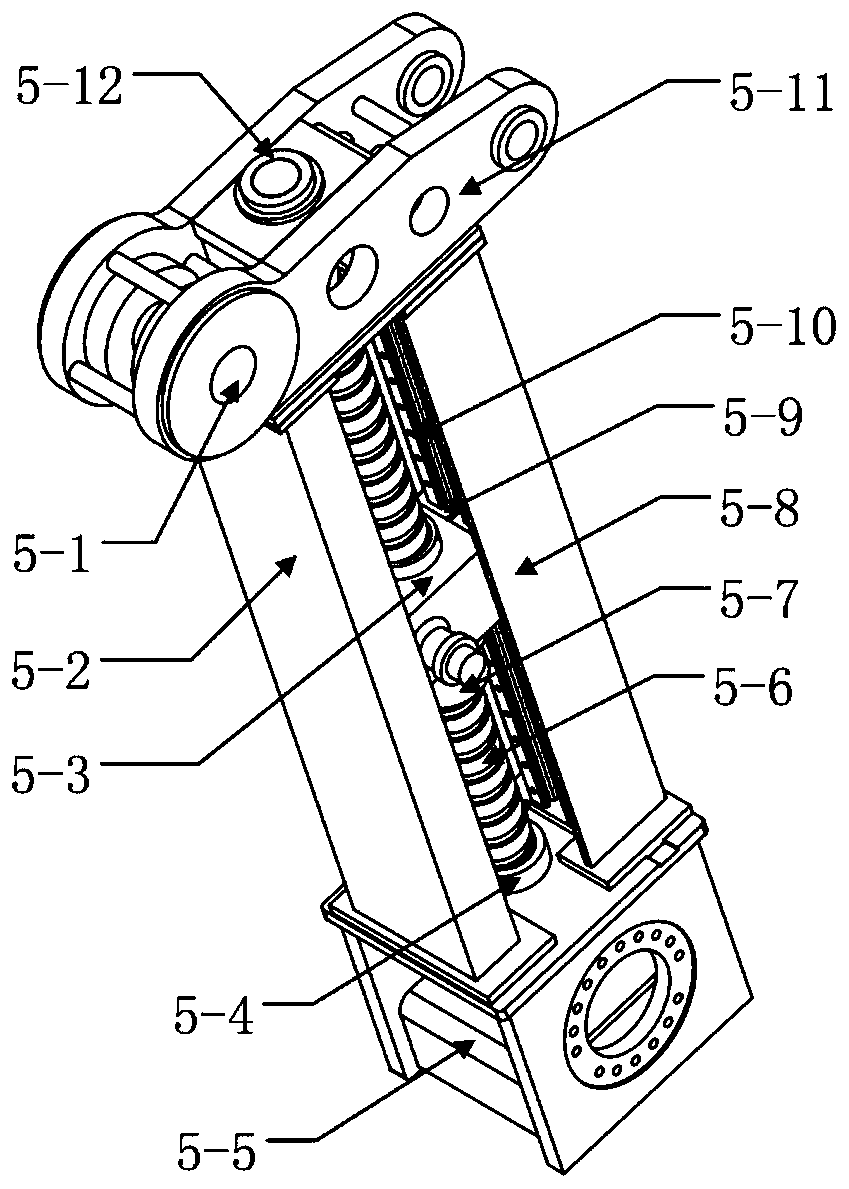 Four-freedom heavy-load mechanical arm