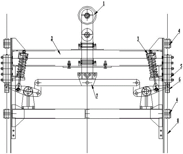 A safety protection device for inclined shaft engineering construction