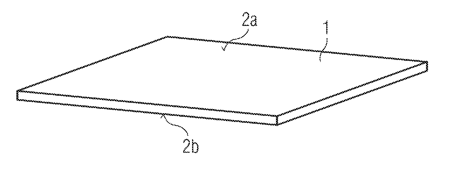 Honeycomb structure made of a non-woven made of recycled carbon fibers