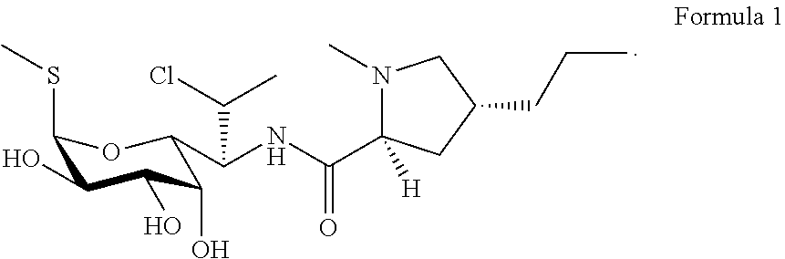 Clindamycin phosphate, salicylic acid and tea tree oil combinations