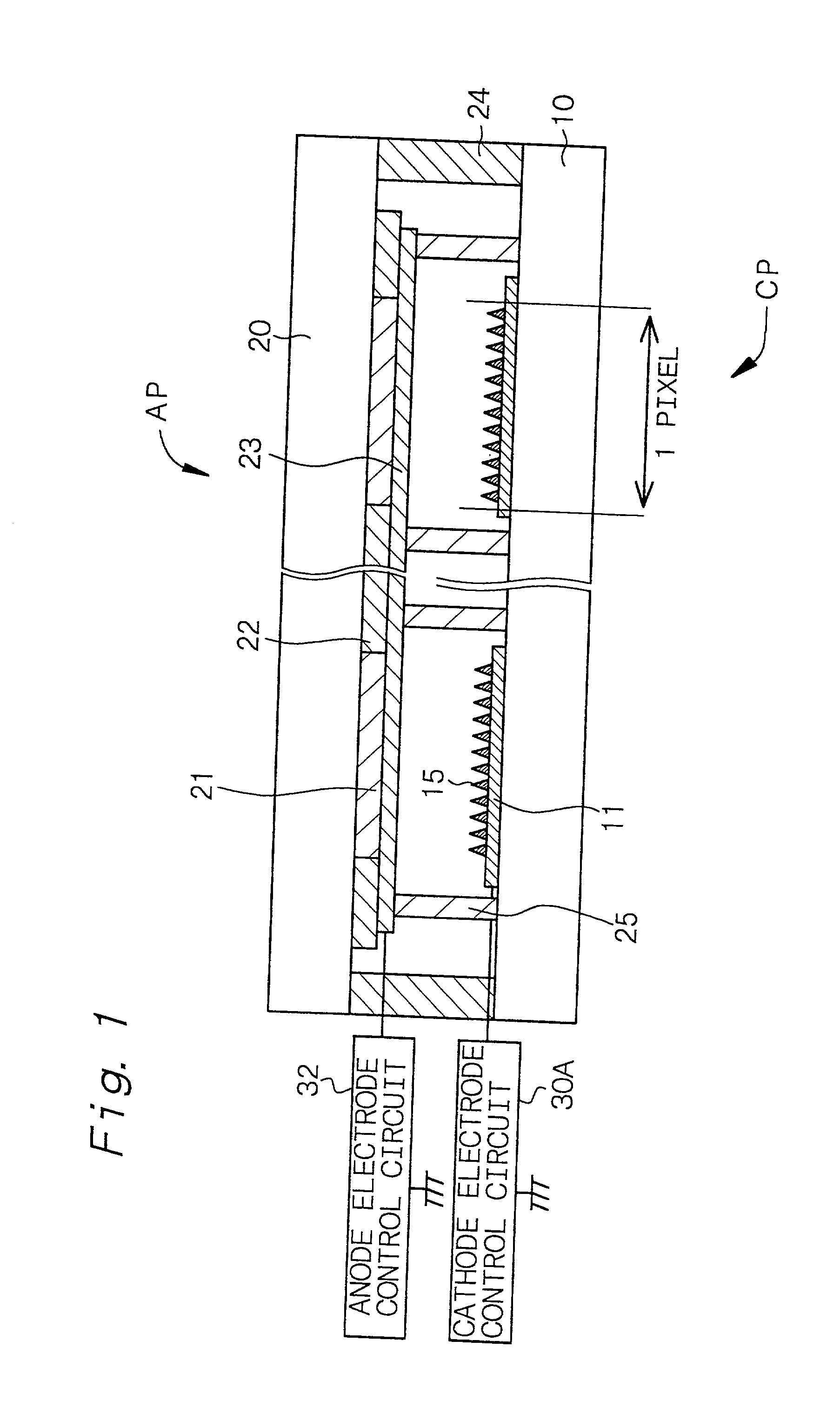 Electron-emitting device, cold cathode field emission device and method for production thereof, And cold cathode field emission display and method for production thereof