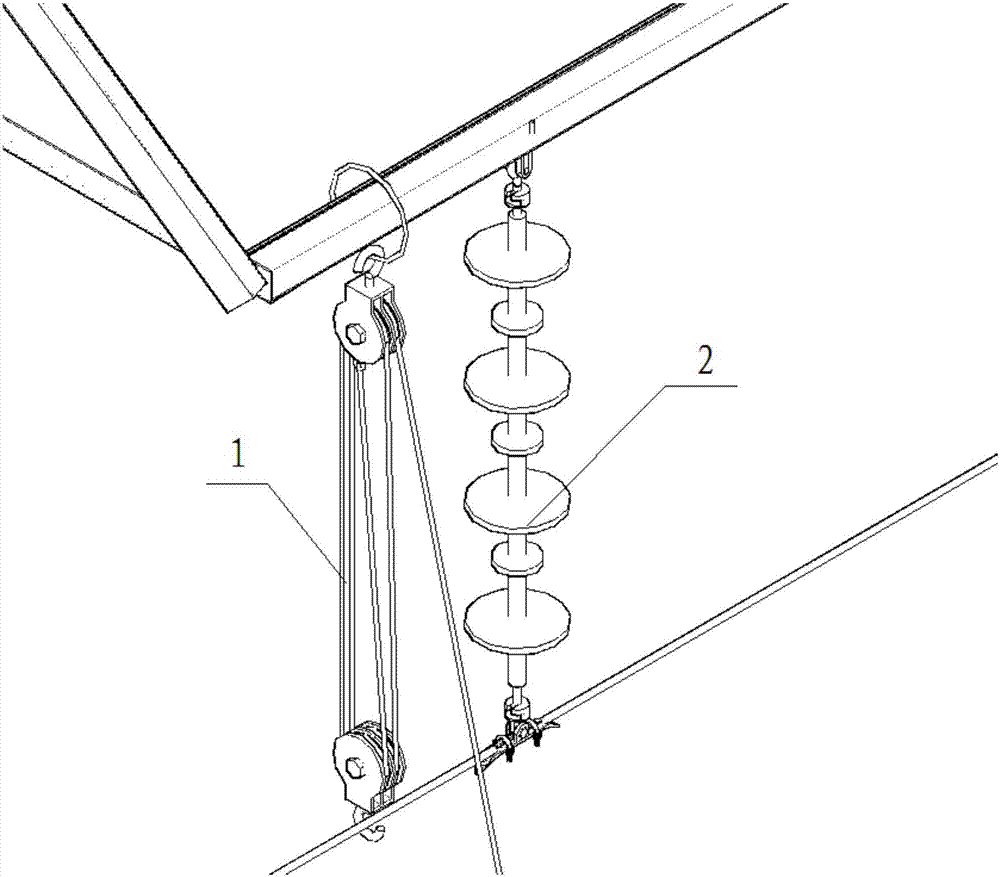 A method for installing, dismounting and replacing a linear wire supporter with electricity