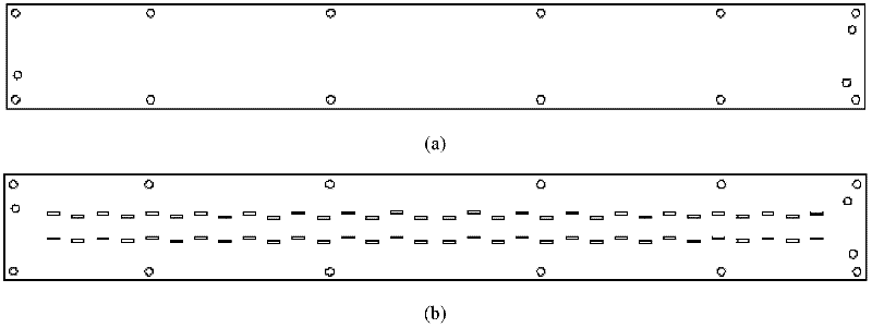 Millimeter wave linearly polarized vehicle-mounted fanned beam antenna