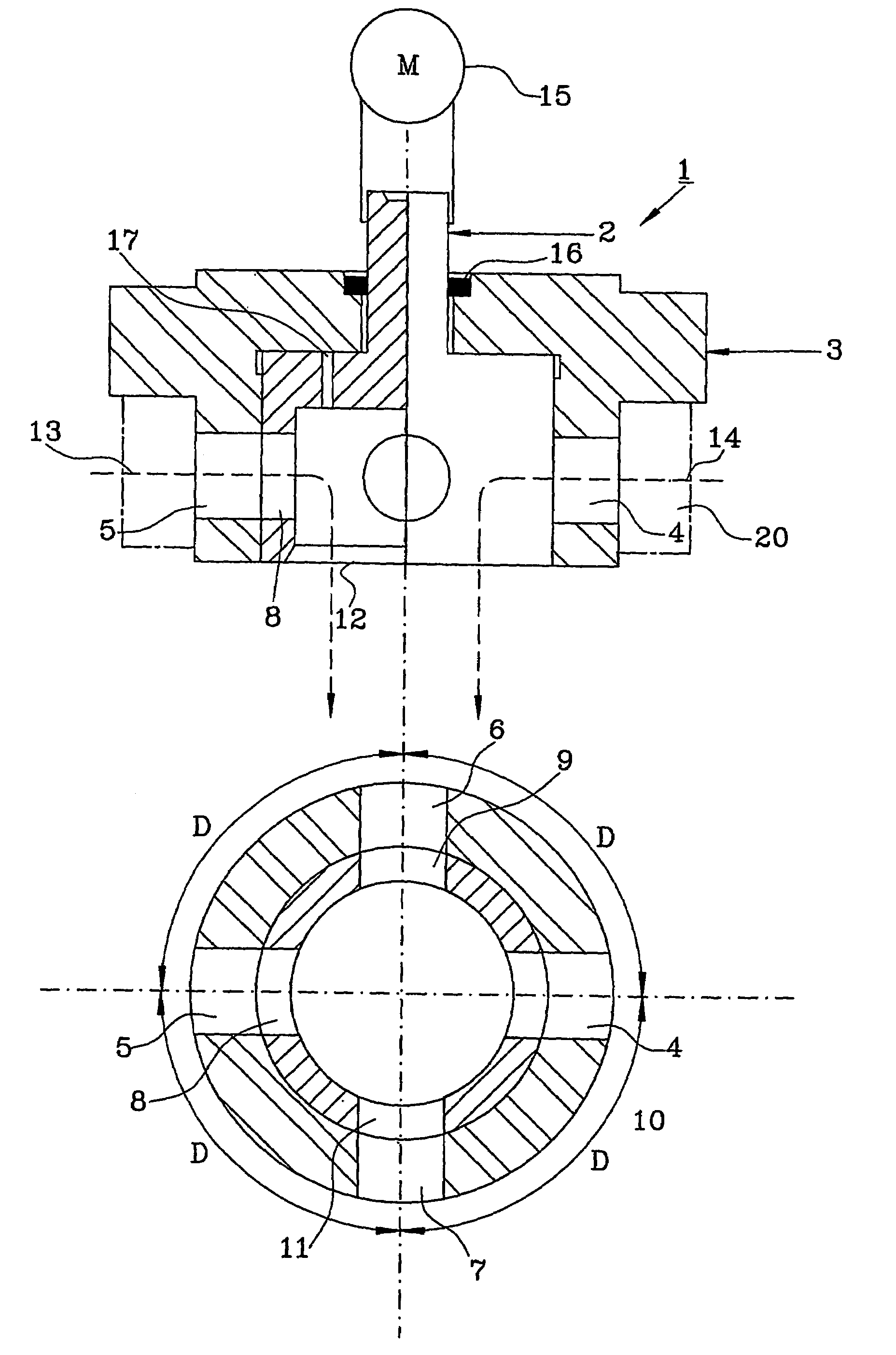 Liquid flow regulating device and dynamometer testing device