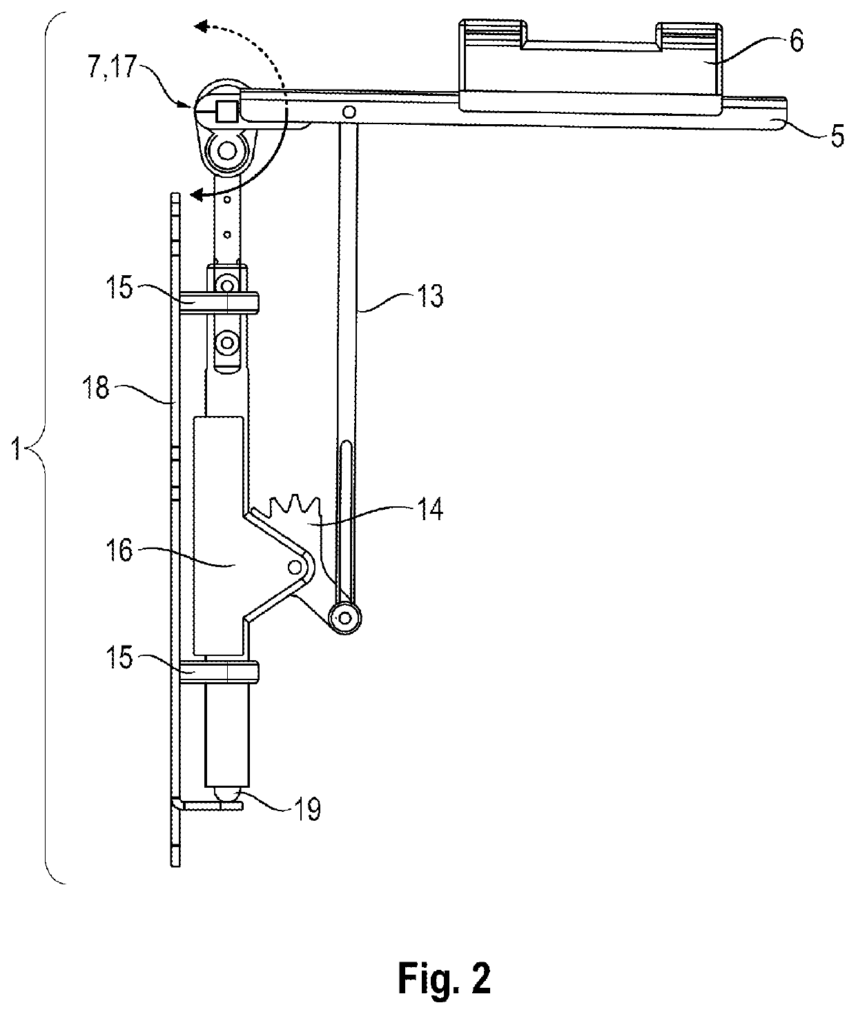 Device for Supporting and Relieving the Arms of a User
