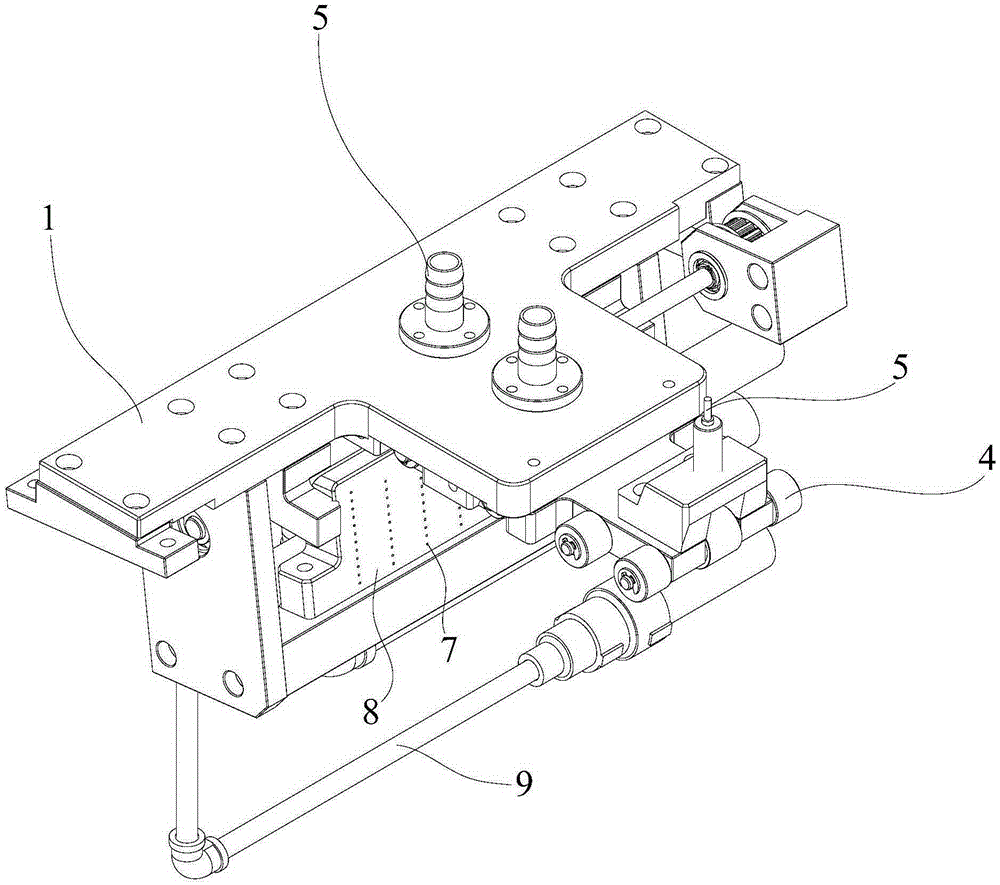 Silicon chip insertion device