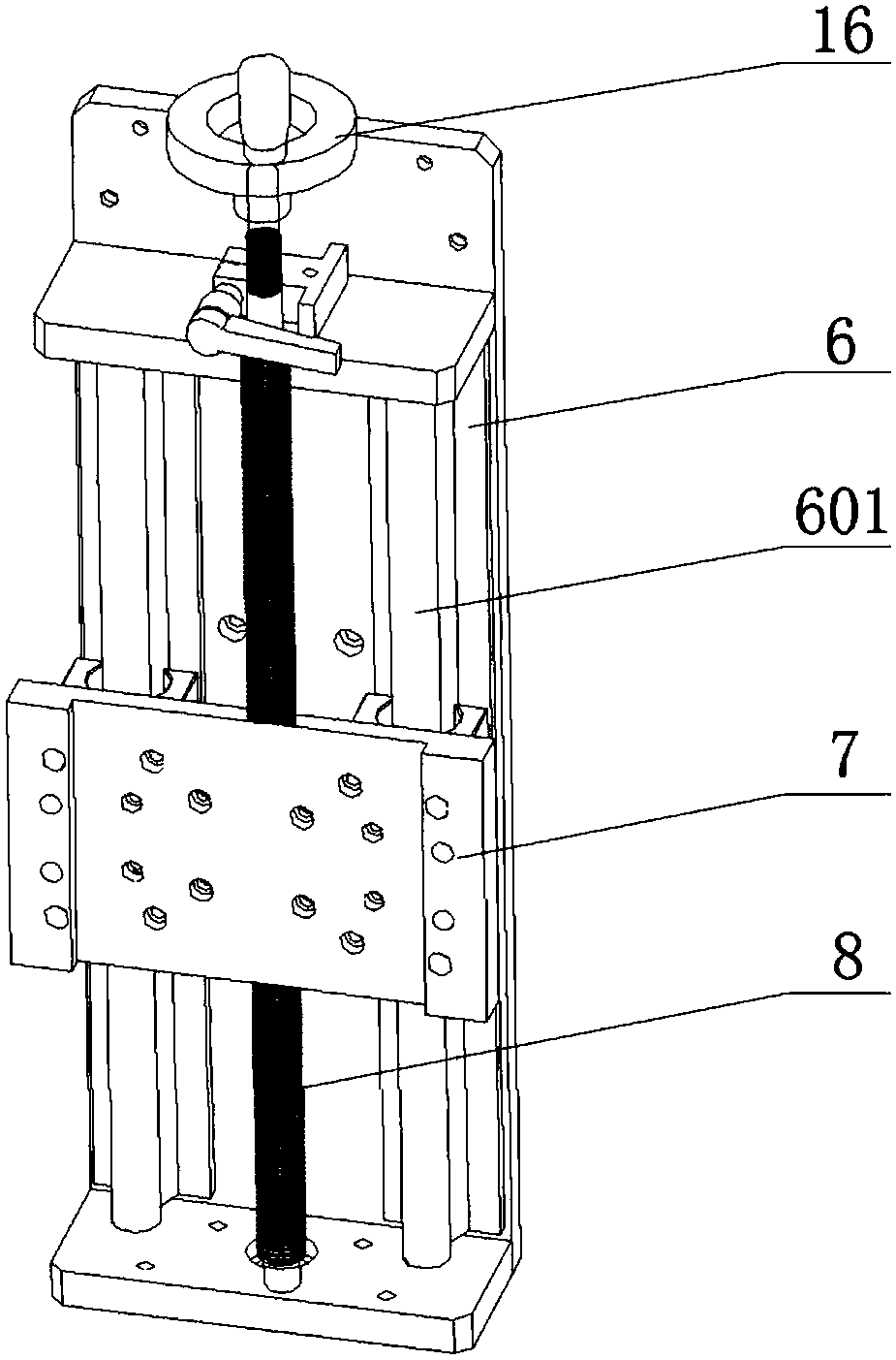 Test bracket for wireless charging device
