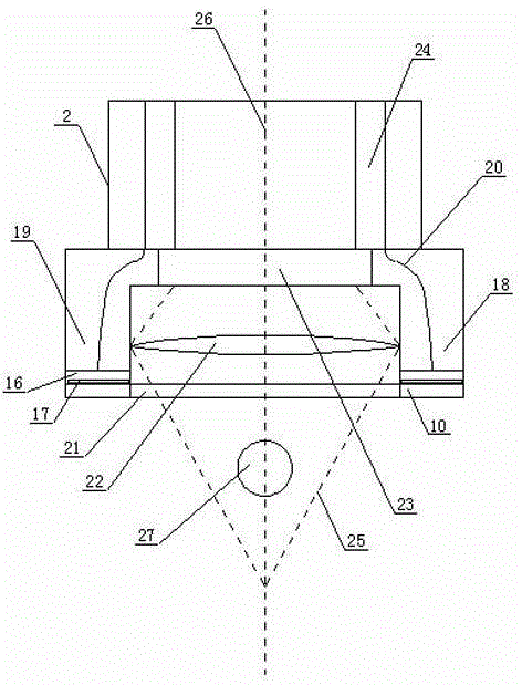 Optoacoustic and ultrasonic bimodal endoscope imaging system and imaging method