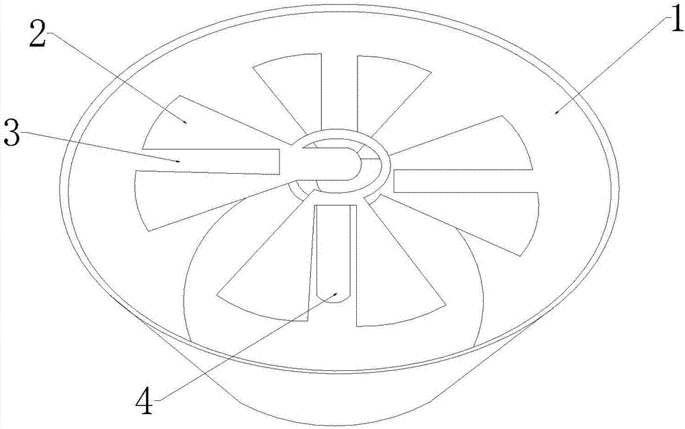 Bow-tie-shaped crossed vibrator antenna