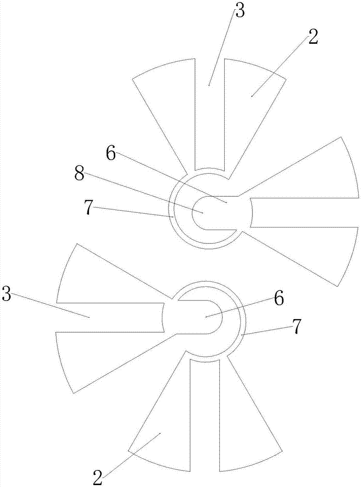 Bow-tie-shaped crossed vibrator antenna