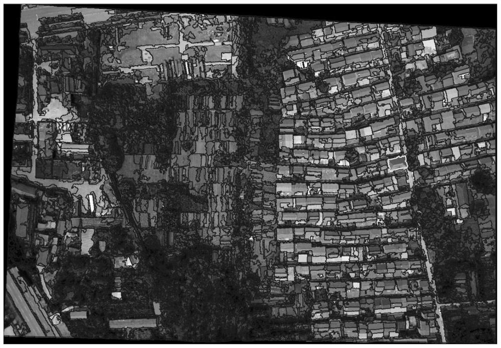 A UAV image segmentation method considering the three-dimensional and edge shape features of buildings