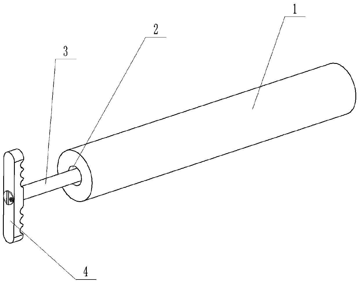 Medical totally-enclosed pathological sampling device