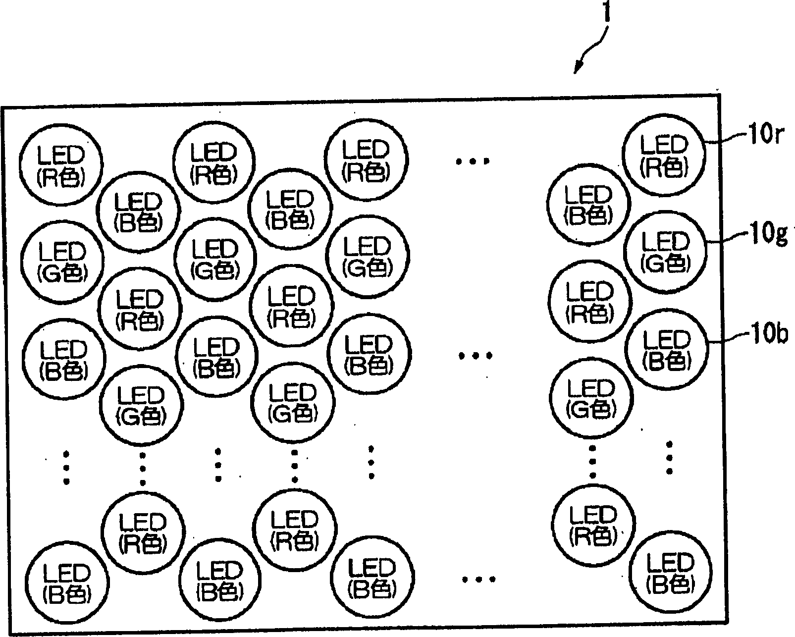 Projection-type displaying device, its control method and control programe