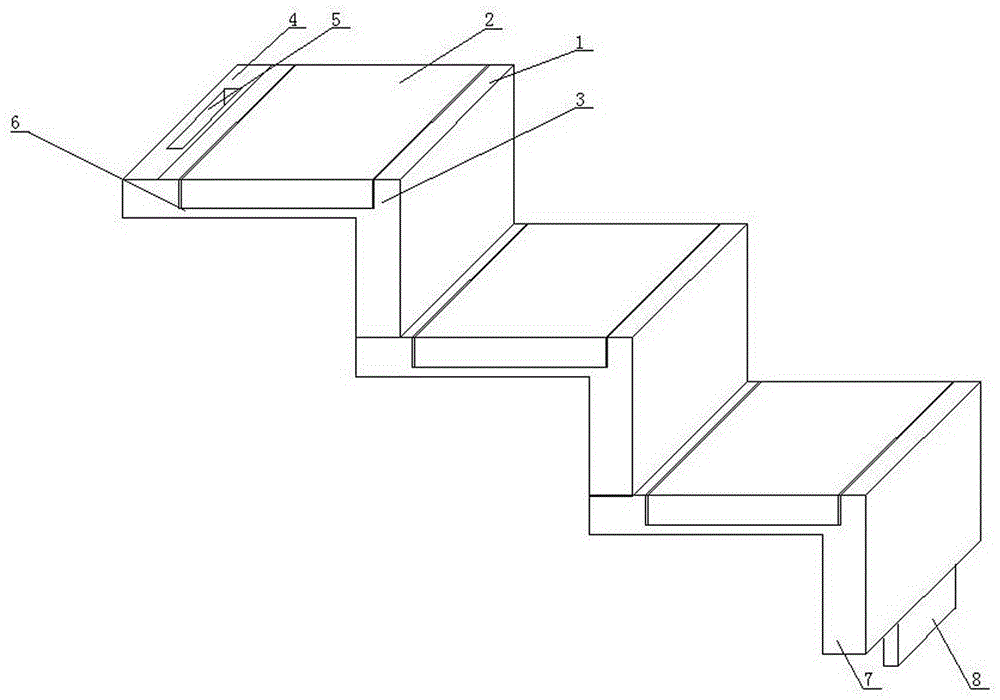 Assembly type stair