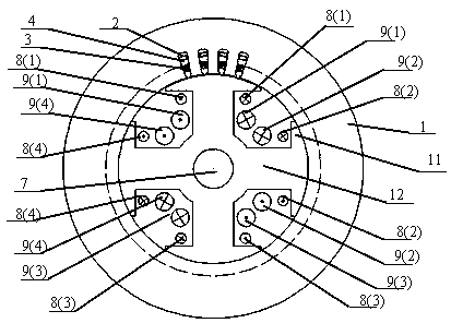 Excitation integrated type brushless synchronous motor