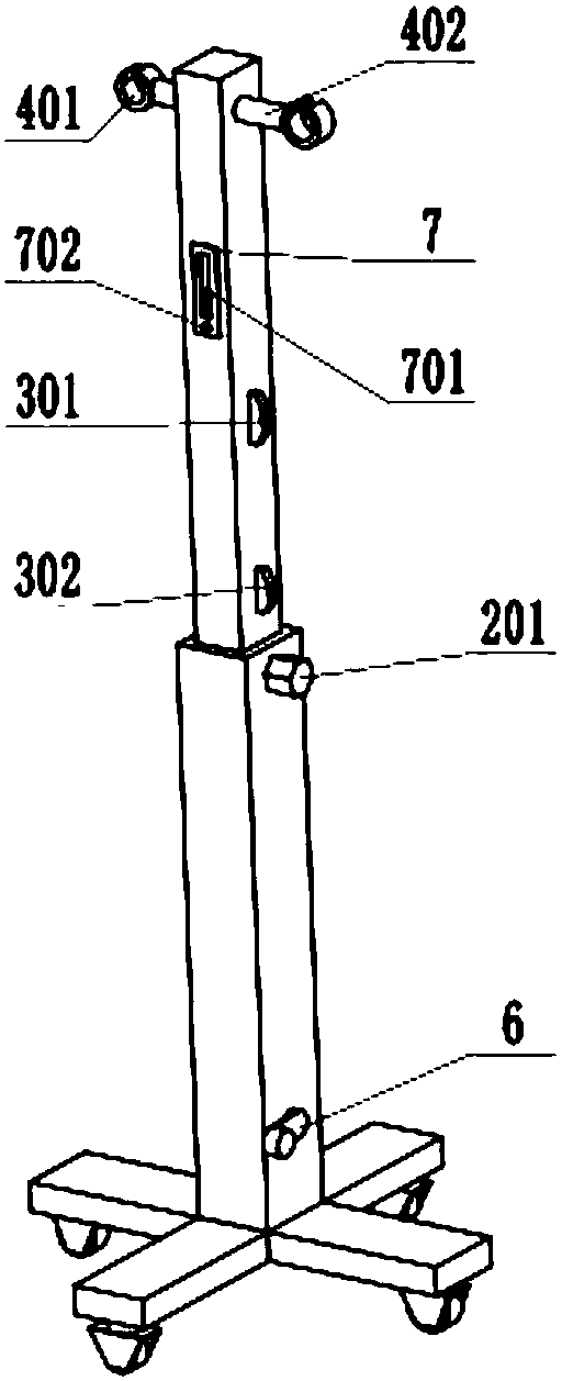 Convenient infusion bottle rack