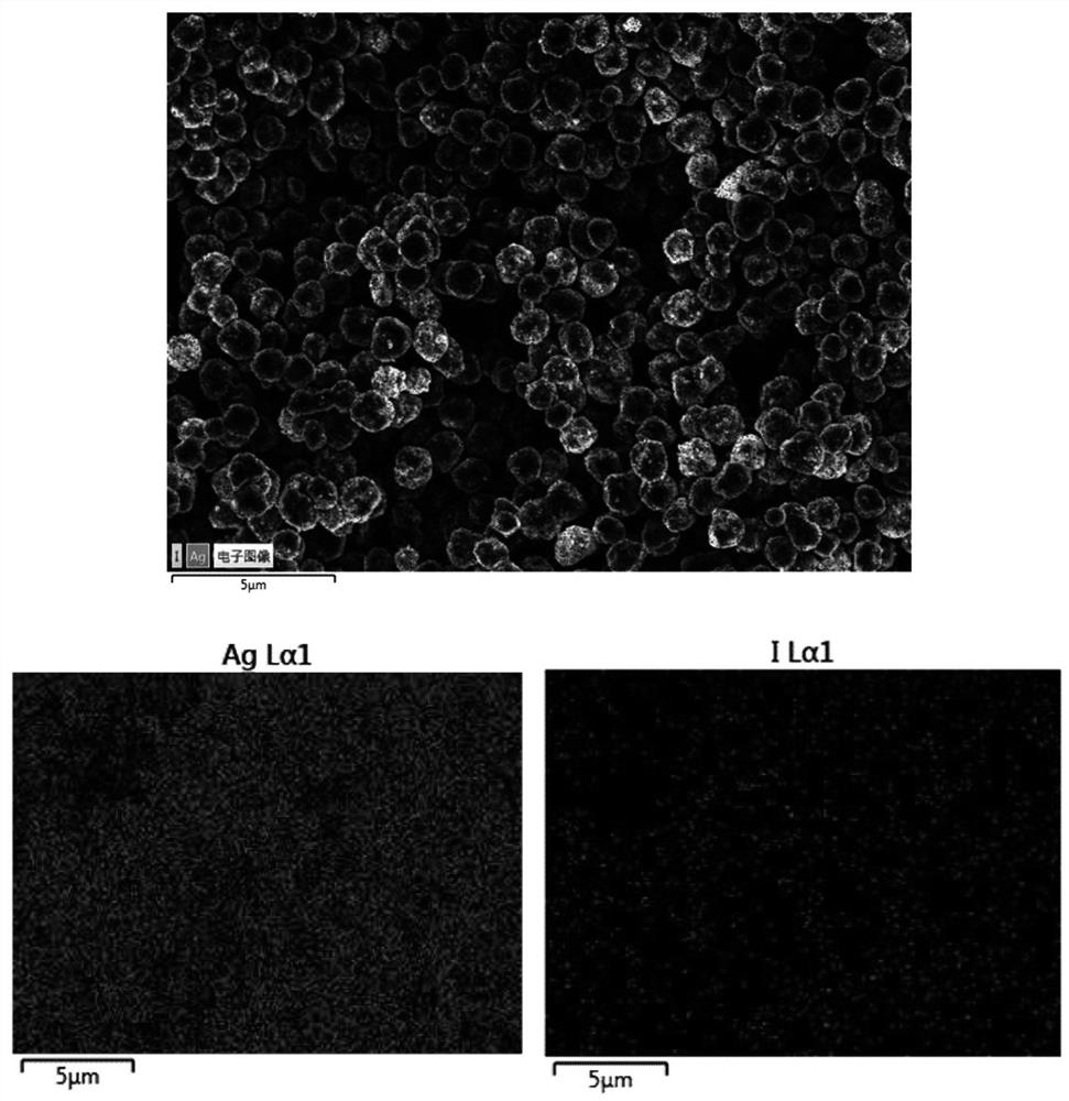 Surface modification method for silver powder of solar front silver paste