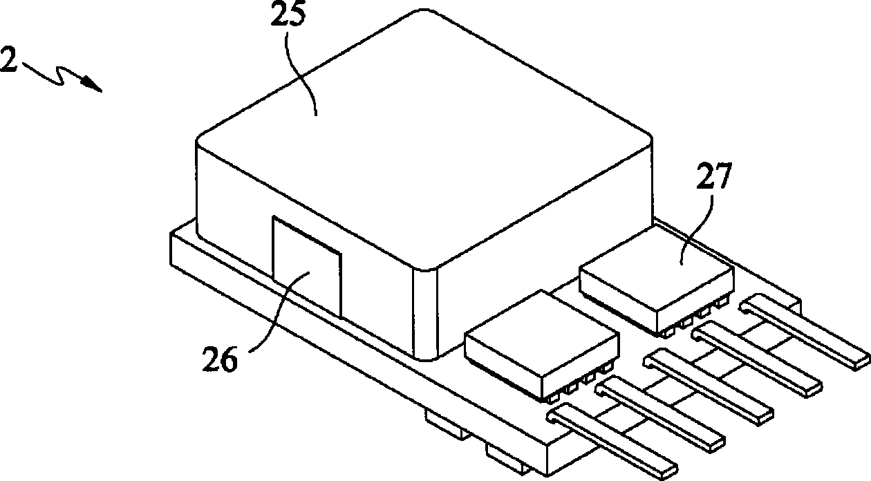 Combined circuit and electronic element