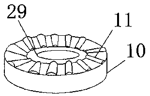 Auxiliary tool for installing building wall nail