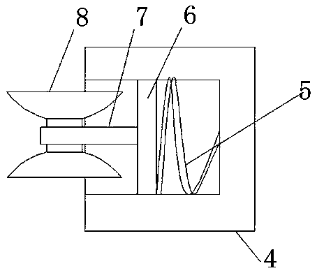 Auxiliary tool for installing building wall nail