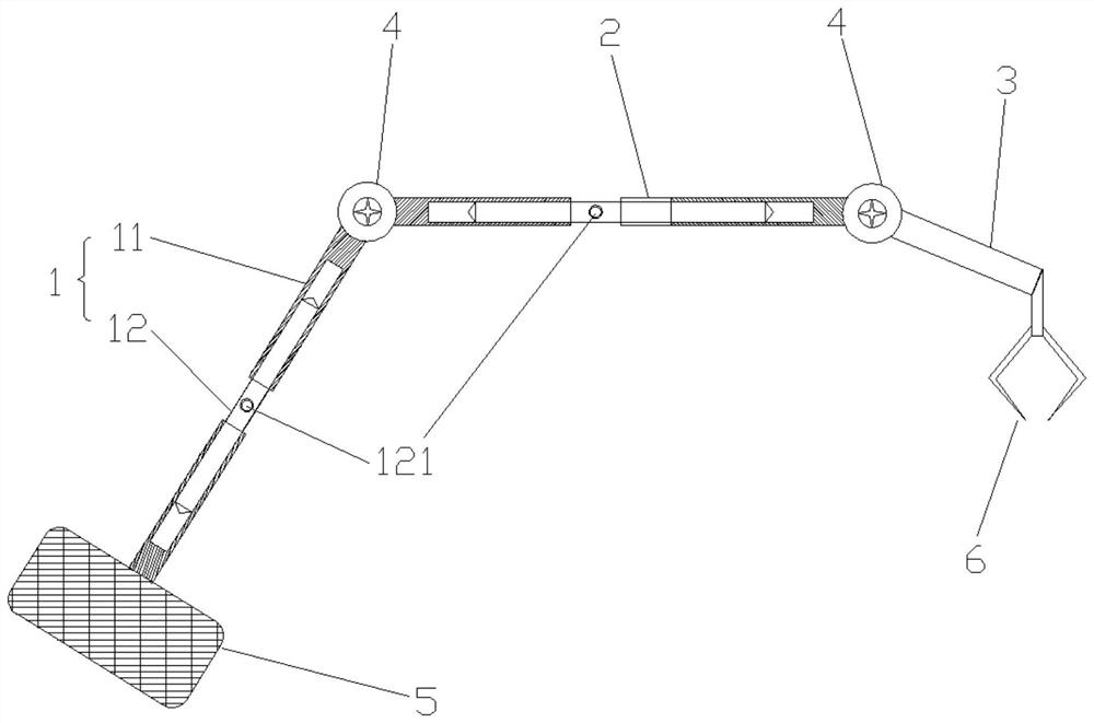 Three-dimensional adjustable directional traction device for high impacted teeth