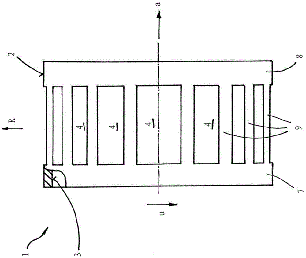 Rolling element bearing cage