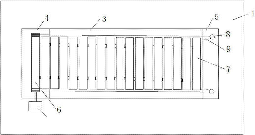 Rear back door capable of detecting formaldehyde in vehicle