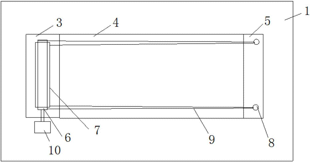 Rear back door capable of detecting formaldehyde in vehicle