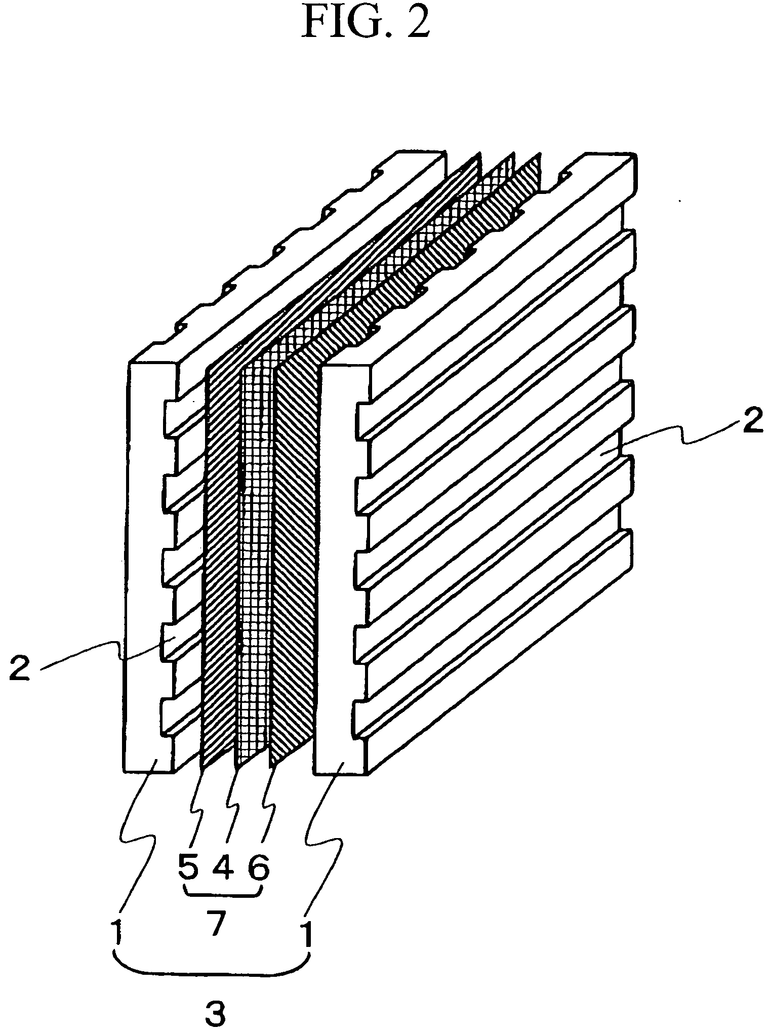 Method for producing separator for fuel cell, separator for fuel cell and fuel cell