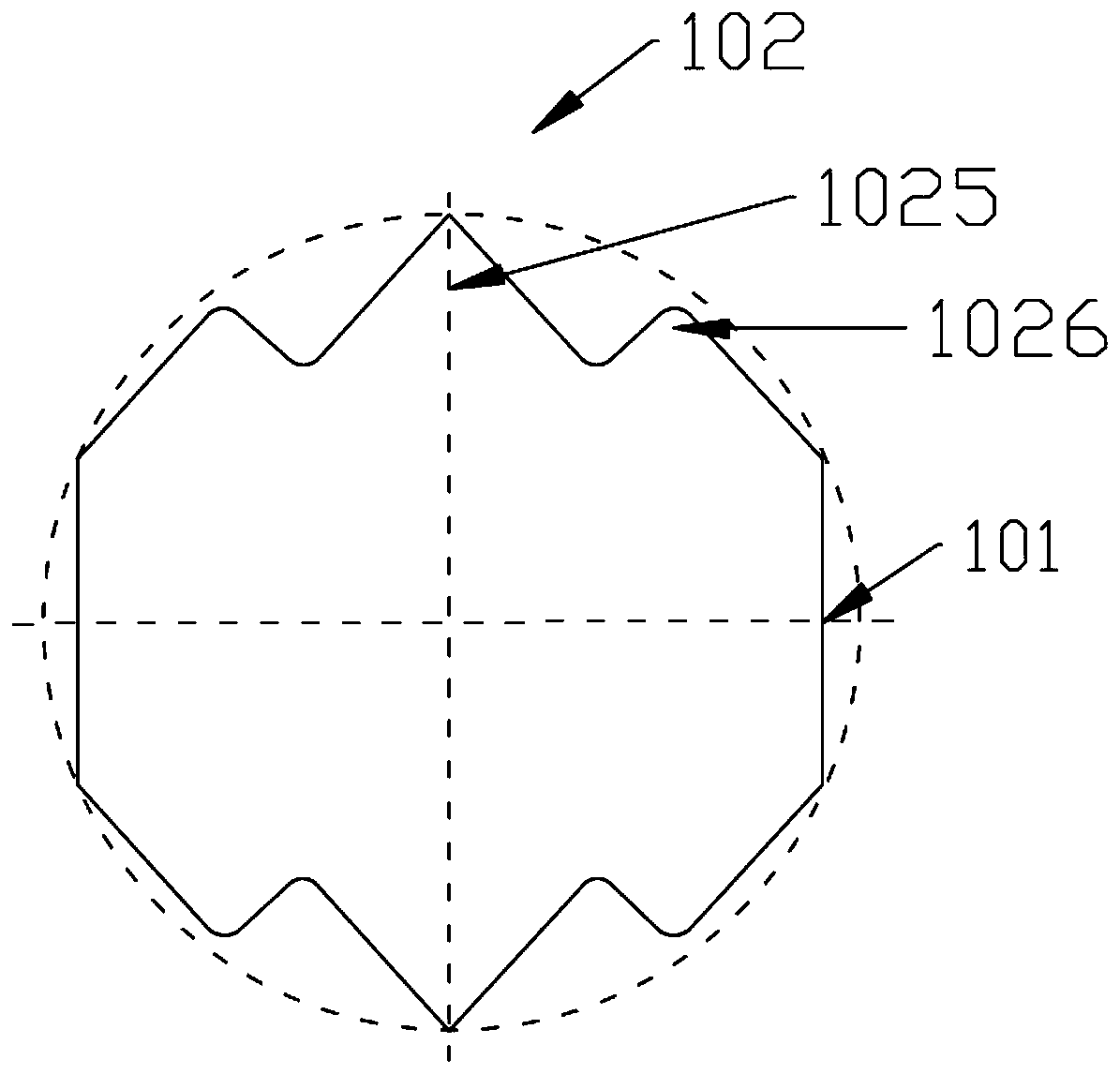 Large-section laminated wood manufactured from undersized logs and manufacturing method thereof