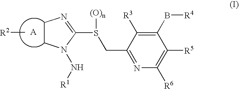 1-N-Aminobenzimidazole derivatives