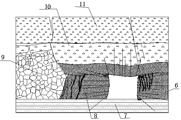 Three-soft coal seam gob-side roadway support method