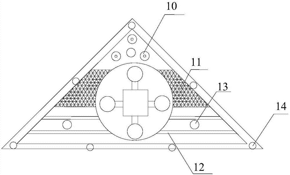 Intelligent double-sided glass wiping robot