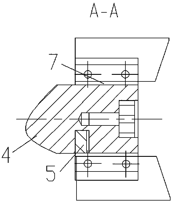 Rapid machining device for milling machine