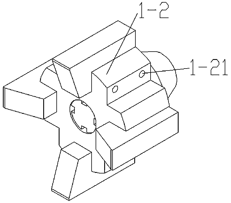 Rapid machining device for milling machine