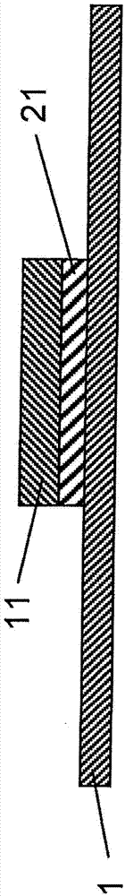 Adhesive thin film, cutting/chip bonding thin film, manufacturing method for semiconductor device and semiconductor device