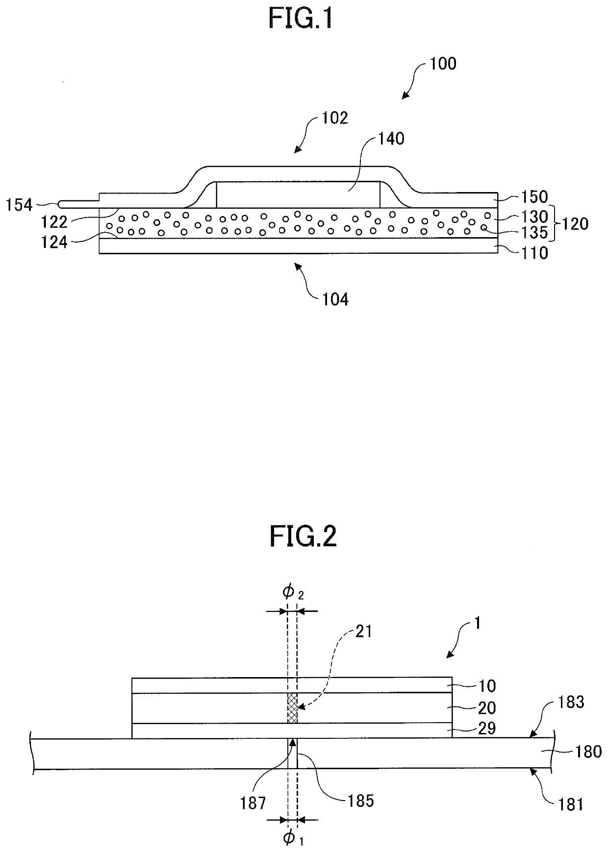 Gas detection element