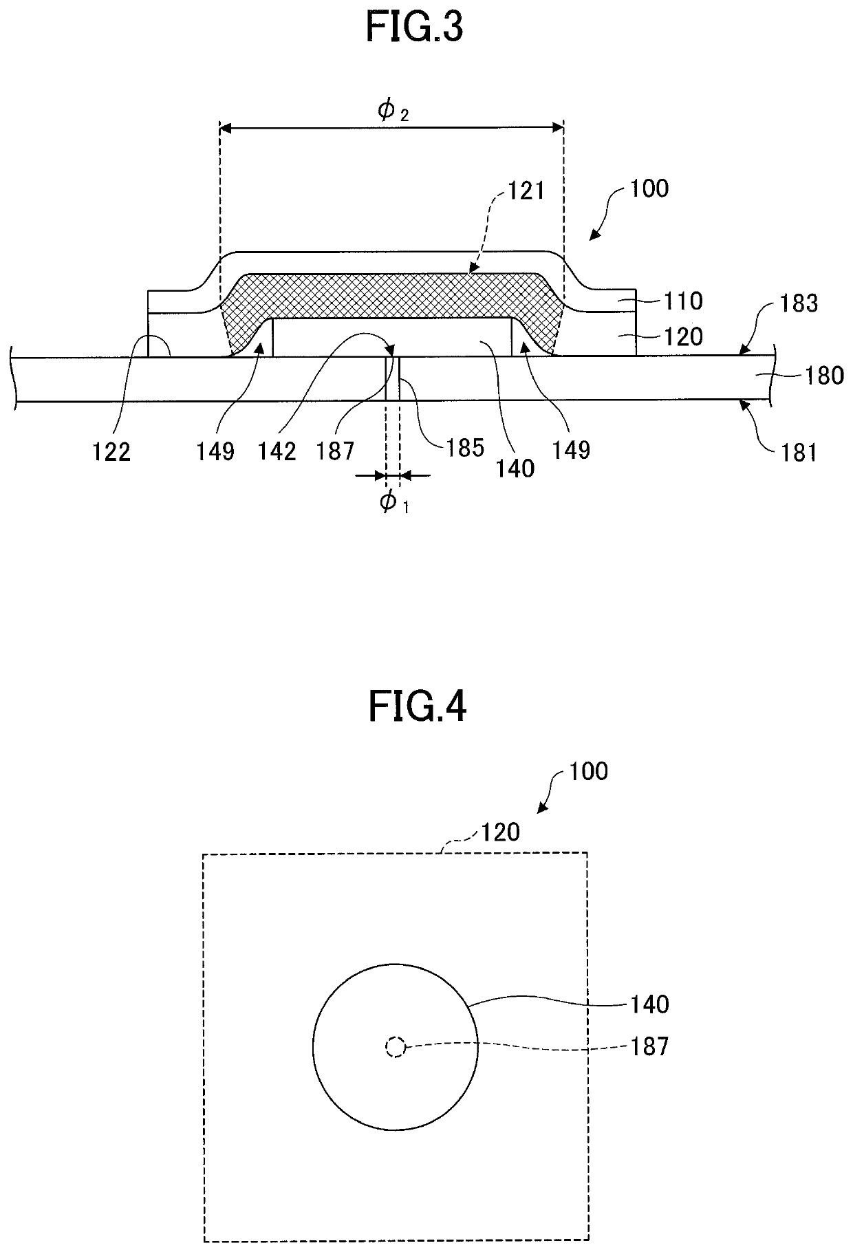 Gas detection element