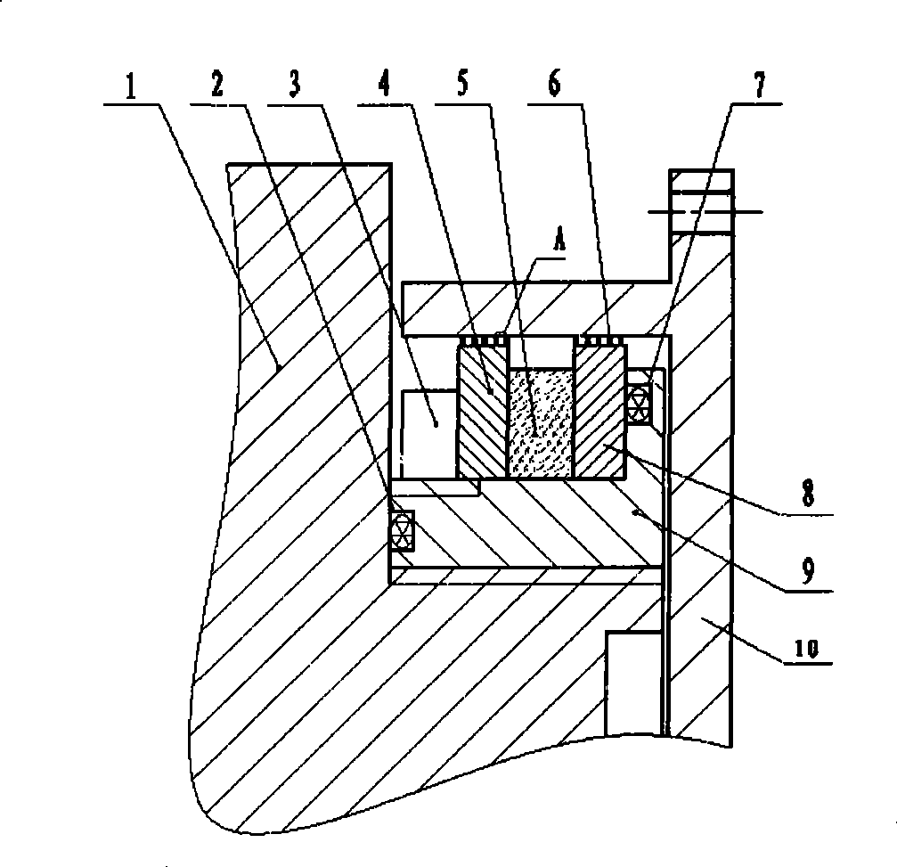 Seal structure for tank periscopic lens