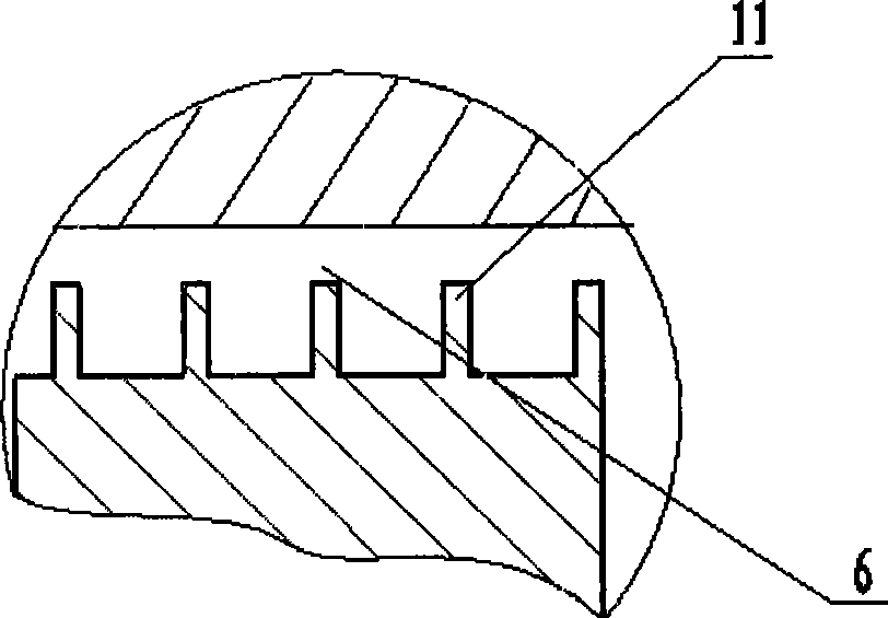 Seal structure for tank periscopic lens