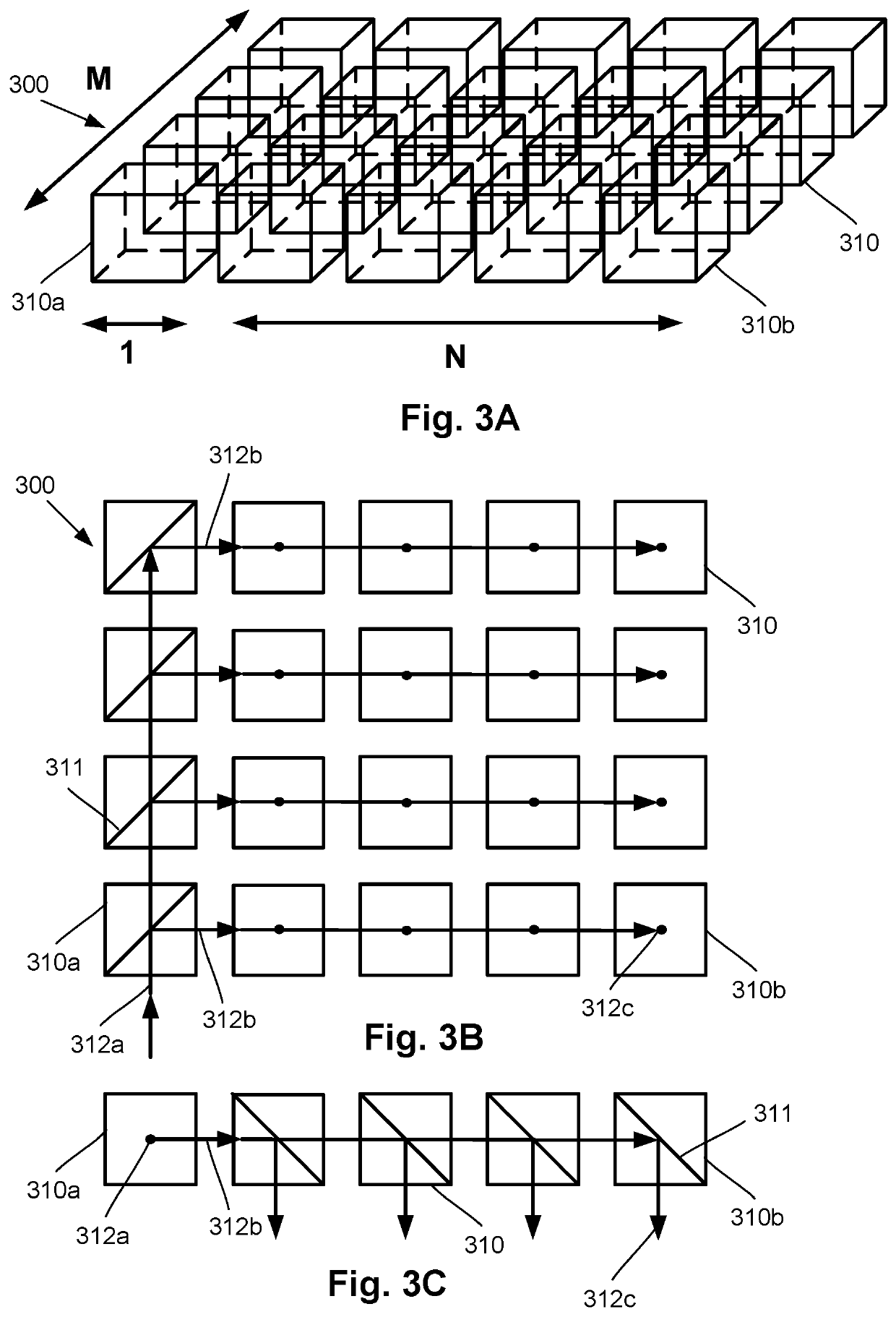 Systems and methods having an optical magnetometer array with beam splitters