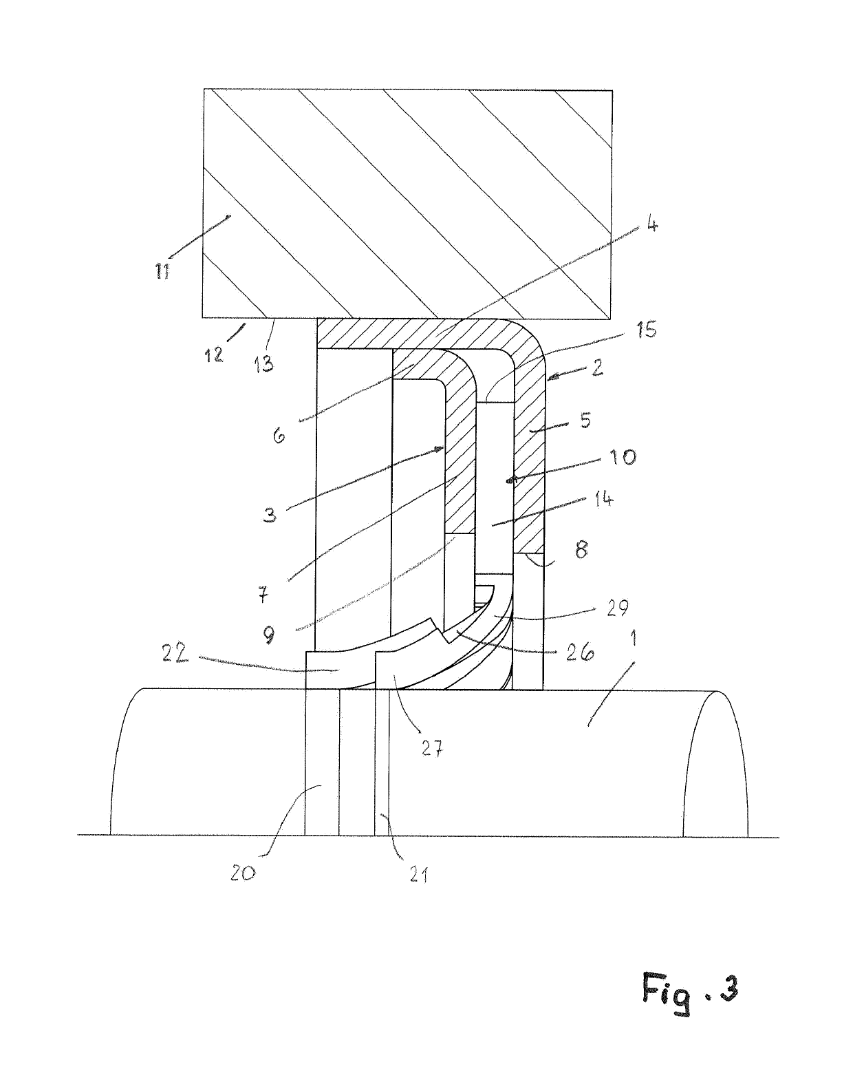 Shaft Grounding Ring and Dissipation Body for a Shaft Grounding Ring