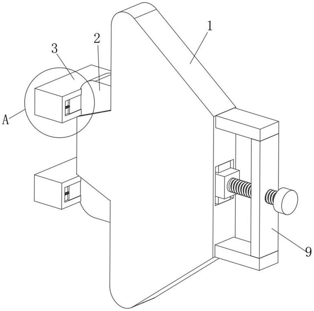 Mouth opening training device for nasopharyngeal carcinoma and nasopharyngeal carcinoma radiotherapy mouth opening limited patient