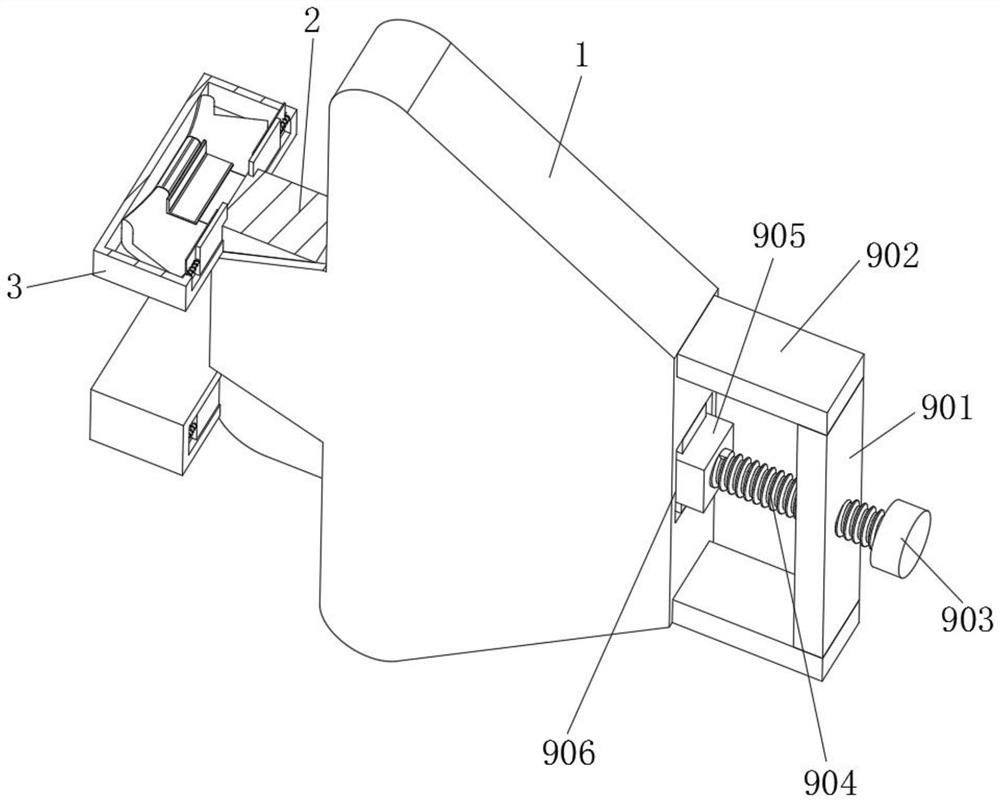 Mouth opening training device for nasopharyngeal carcinoma and nasopharyngeal carcinoma radiotherapy mouth opening limited patient