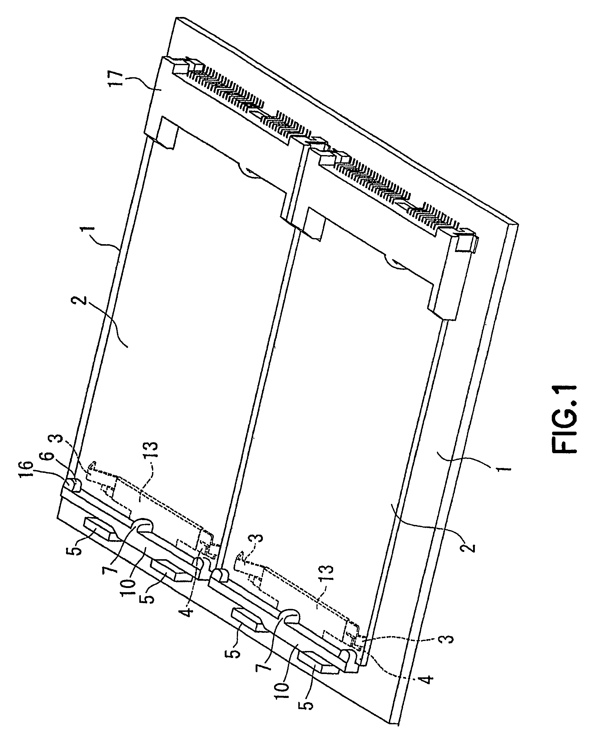 Board securing device