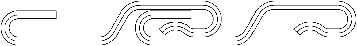 Tester for simulating washout conditions of flexible stand pipes of oil and gas fields