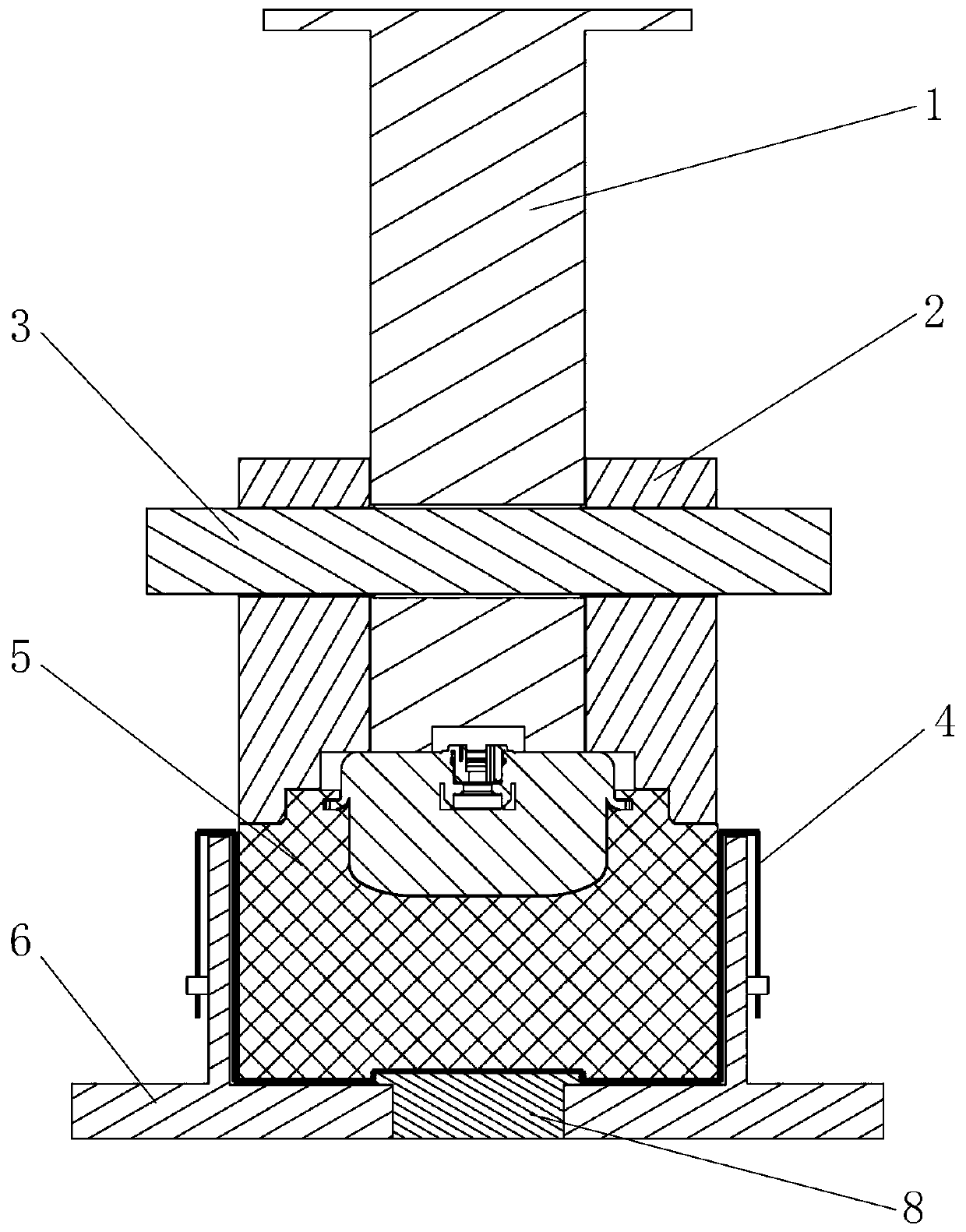 Device and method for compressing bag