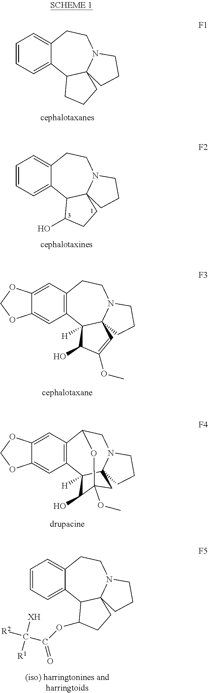 Process for preparing cephalotaxine esters