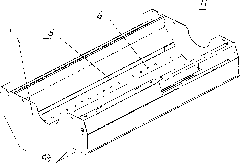 Trough body for high-efficiency permanent magnet drum magnetic separator