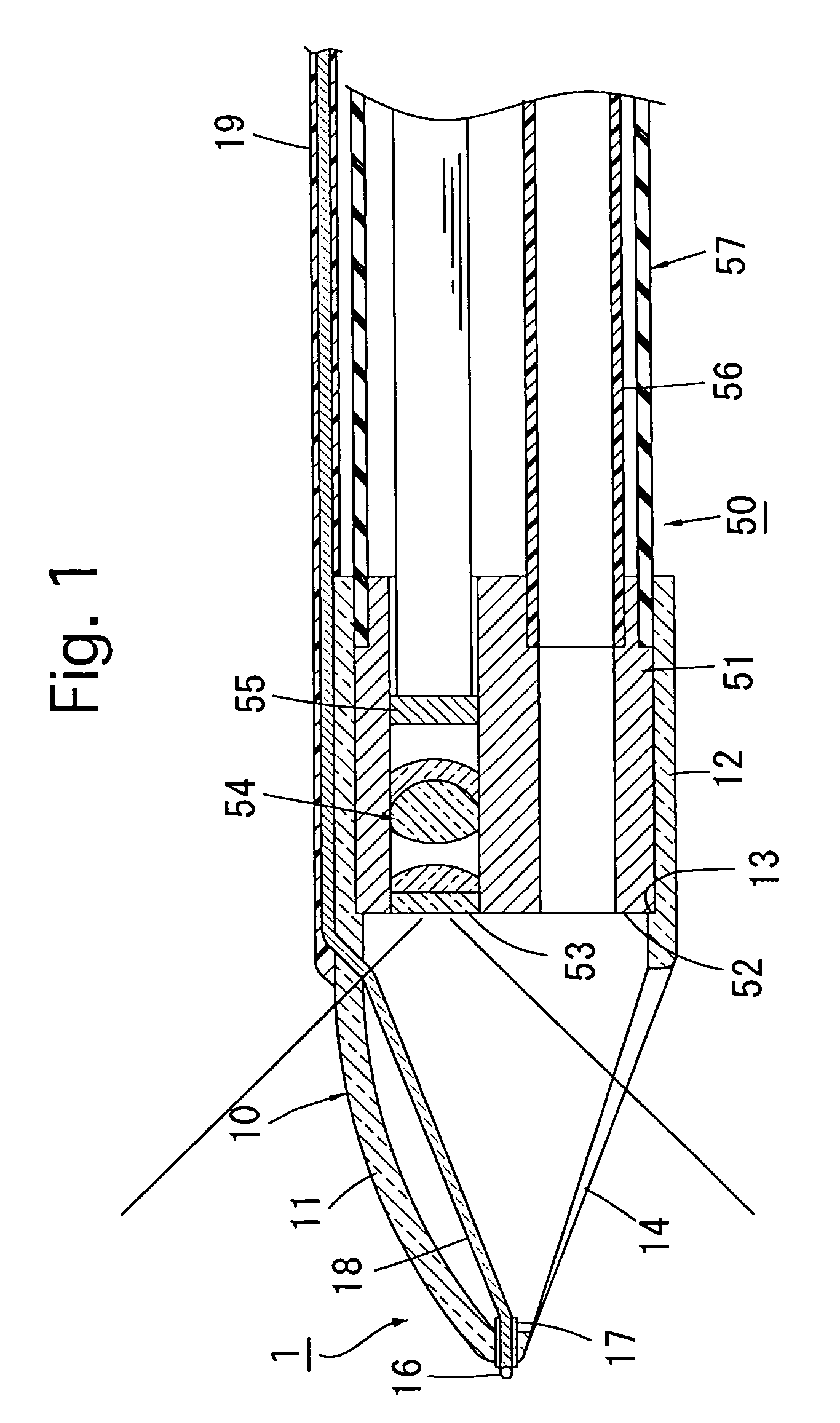 Endoscopic high-frequency knife